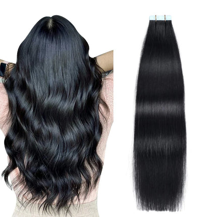 Invisible Tape In Remy Human Hair Extensions Skin Weft Piano Color Brown mixed Honey Blond Tape ins Hair Extensions