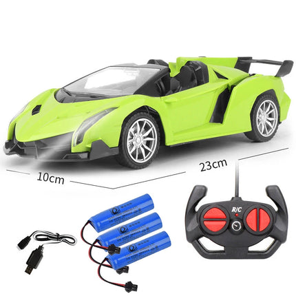 2.4G Drift RC Car High Speed Electronic Vehicle With LED Electric Remote Control Sports Car USB Charge Electronic Toy Kids Gift