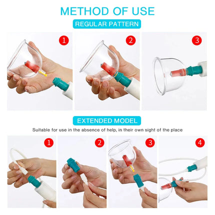 Cupping Therapy Set Vacuum Cupping Set Suction Cups Massage Chinese Medicine Anti Cellulite Physiotherapy Jars For Body Massager