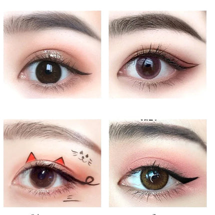 Waterproof Matte Liquid Eyeliner | Smoky Eye, Easy-to-Apply, Long-Lasting, Black
