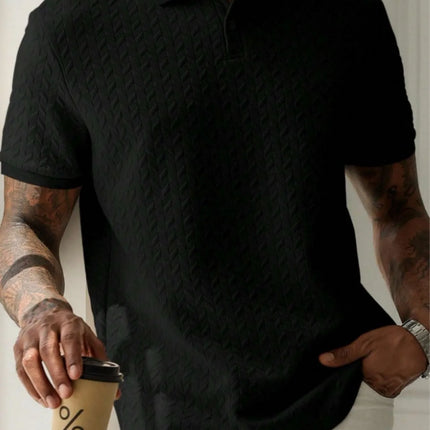 Summer 2026 Men's Fashion Short Sleeve POLO Shirt Casual Beach Sports New Arrival Elegant Style for Men