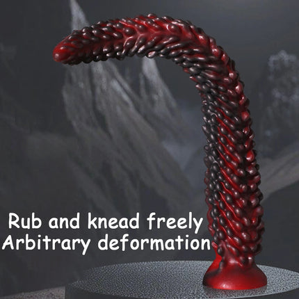 Monster Tentacle Silicone Dildo,Anal Dildo Anal Toys with Strong Suction Cup,Long Butt Plug for G Spot & Prostate Massager,Adult