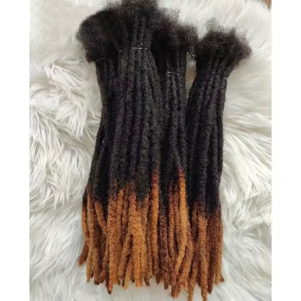 Peruvian Kinky Straight Human Hair Dreadlocks Loc Extensions Wholesale Crochet Braids Remy Hair Extensions 10 20 40 60 Strands
