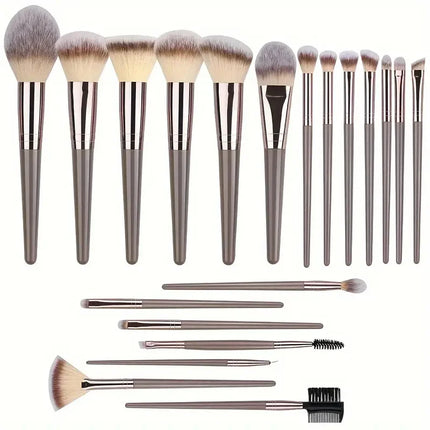 Premium Makeup Brushes Set, Including Makeup Brushes, Hairband Wrist Sponge Ball Powder Puff Silicone Cleaning Makeup Brush Tool