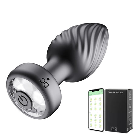 Wireless Bluetooth Anal Plug Vibrator Female Vagin Stimulator APP Remote Control Butt Plug Massager Adult Sex Toys for Man Women