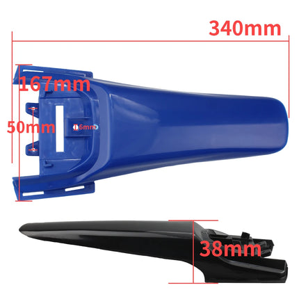 for Honda CRF50 Refitting Rear Fender Motorcycle Accessories 50cc Mini Moto Pit Bike Mudguard Motocross Off Road Extended Longer