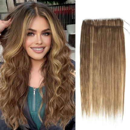 Feather Hair Bundles Extensions Natural Human Hair Non-Remy Invisible Micro ring 40cm Weft 100 strands Feather Hair  Extension