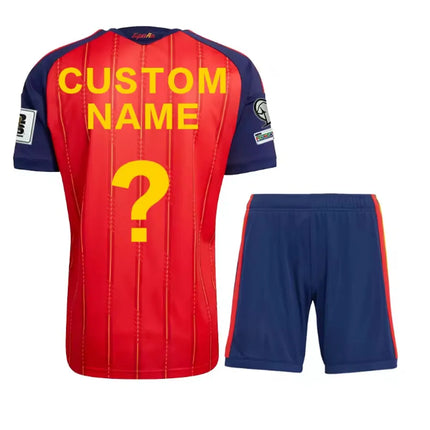 New 26 27 Spain 2026 2027 Spain adults shirt kids kit shirt