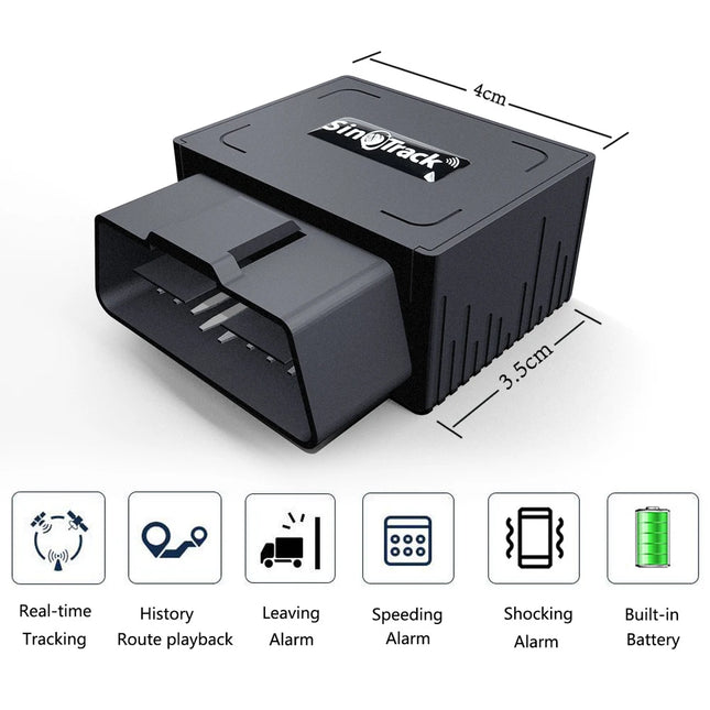 Car Anti-Theft 4G Mini OBD II GPS Tracker ST-902L Builtin Battery 16PIN interface device for Car vehicle with Free APP
