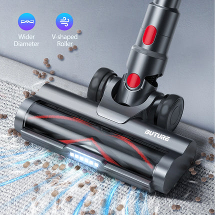 55 Mins 36KPA Suction Power 450W Cordless vacuum cleaners for pet home appliance 1.2L Dust Cup Removable Battery Handheld JR500