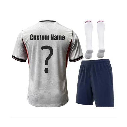 2026/2027 England Home Adult Custom Jersey 26/27 England Kids Kit Shirt
