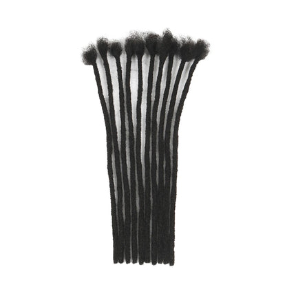 Dreadlock Extensions Human Hair For Men/Women Crochet Braids Organic hair Dread Loc Extensions 0.4 0.6cm Faux Locks Crochet Hair