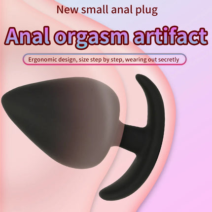 Soft Silicone Anal Sex Toys Anal Dilator Wearable Dildo Butt Plugs For All Day Ass Anus Expansion Anchor Analplug Buttplug 4Size
