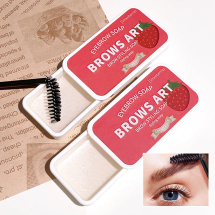4-color eyebrow styling wax, styling gel, waterproof, natural, long-lasting, transparent eyebrow soap, eyebrow styling cream