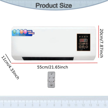 Mini Split Air Conditioner Heater Wall Mounted for Dorm Apartment with Heat Pump Single-Function Energy-Efficient Cooling Heat