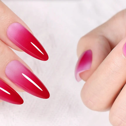 YOKEFELLOW 10ml Jelly Nude Gel Nail Polish High Quality Translucent Pink Nail Gel Varnish Soak Off UV Gel Polish Long Lasting