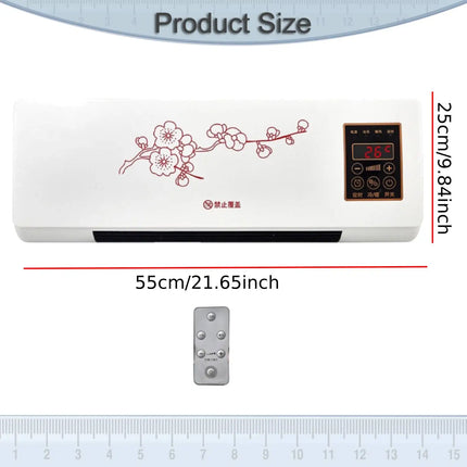 Mini Split Air Conditioner Heater Wall Mounted for Dorm Apartment with Heat Pump Single-Function Energy-Efficient Cooling Heat