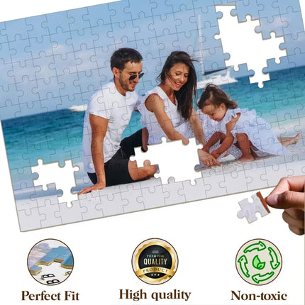 Personalized Custom Photo Puzzle Customize "Cardboard/wooden 35//120/500/1000 Pieces Jigsaw Puzzles for Adults Kids Toys "