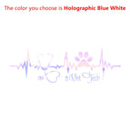Holographic Blue 1 / Width of 88cm