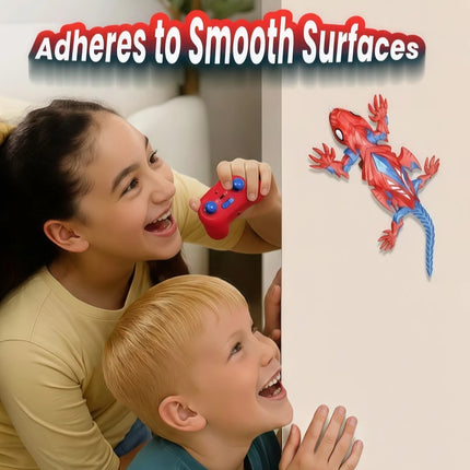 Hotfree Wall Crawler Gecko Lizard, Rechargeable Remote Control Robot Kids Toys, Spider RC Wall Climbing Funny Prank Toys