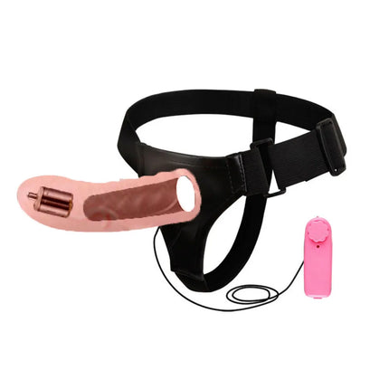 Strap On Realistic Dildo Vibrator G-spot Hollow out Penis Massage Panties Masturbation Vibrating Orgasm Squirt Stick Sex Toy man