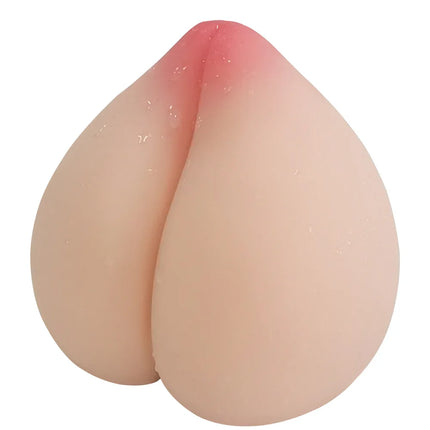 "Juicy Peach" Realistic Silicone Masturbator for Men – Squeezable Adult Sex Toy for Stress Relief