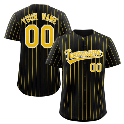 Custom Pinstripe Baseball Jersey Button Down Shirt Printed or Personalized Name Number for Men/Women/Youth