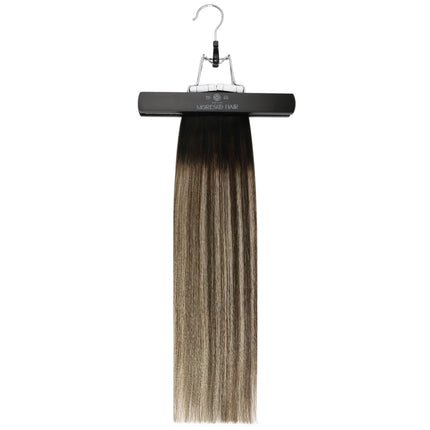 Moresoo Tape in Human Hair Extensions Brazilian Straight Remy Hair Extension Natural Invisible Seamless Tape ins 100% Real Hair