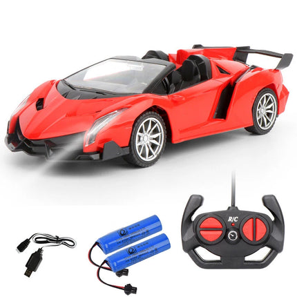 2.4G Drift RC Car High Speed Electronic Vehicle With LED Electric Remote Control Sports Car USB Charge Electronic Toy Kids Gift