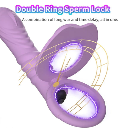 Penis Cover Ring Vibrators Anal Beads Dildo Butt Plug Male Prostate Massager Female Vagina Anus Stimulator Adults Sex Toys Shop