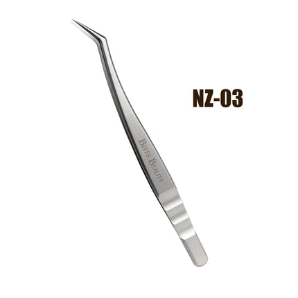 Anti-Static Tweezers Eyelash Extension Professional High Precision Volume Tweezer Stainless Steel Tweezers Antislip Makeup Tool