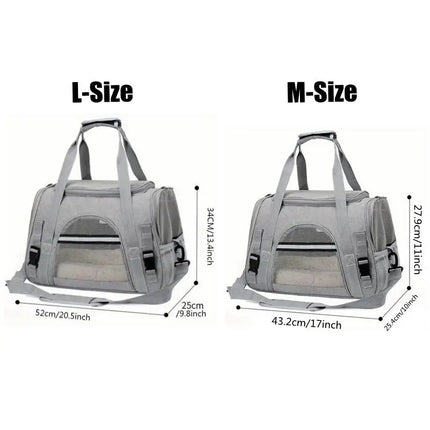 Pet Carrier for Large and Medium Cats, Soft-Sided Pet Carrier for Big Medium Cats and Puppy, Dog Carriers