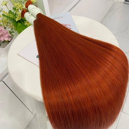 100% Real Human Hair Bulk No Weft Vietnamese Hair Virgin Remy Straight Hair Bulk 30inch Natural Black Hair Extension Blone 613