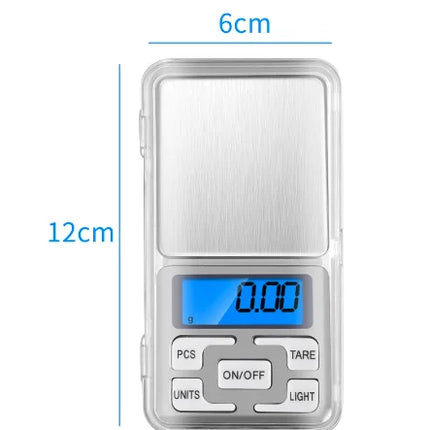 Mini Portable High Precision Scale 0,1g A 500g Digital