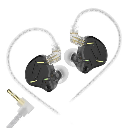 KZ ZST PRO X Dual Flagship Drivers In Ear Earphones Deeper Bass HiFi Headphones Dual-Driver Synergy Detachable Cable Headset