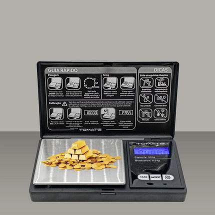 500g Precision Digital Scale With High Sensitivity Illuminated Display And Portable Design
