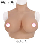 High collar color 2 / China Mainland / B cup silicone