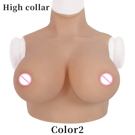 Silicone Breast Forms Realistic Fake chest Tits U-CHARMMORE  Enhancer Crossdresser Drag Queen Shemale Transgender Crossdressing