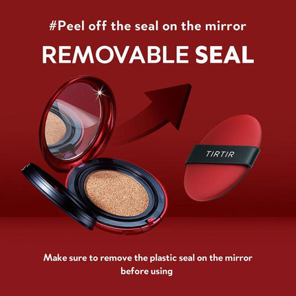 TIRTIR Cushion Foundation Lightweight Lasting Sunscreen Air Cushion Moisturizing Nourishing Long Lasting Makeup Red Air Cushion