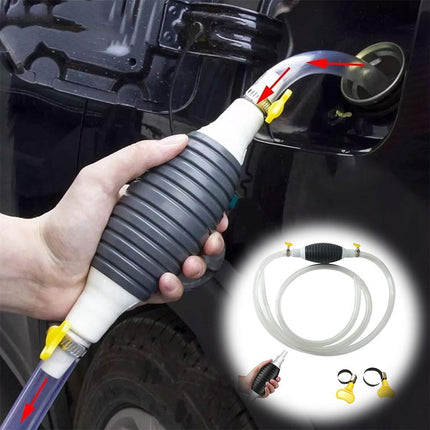 Universal Car Fuel Pump Hand Gas Oil Pump Manual Suction Pipe Pumping For Boat Liquid Petrol Tuning Fuel Gasoline Diesel Pump