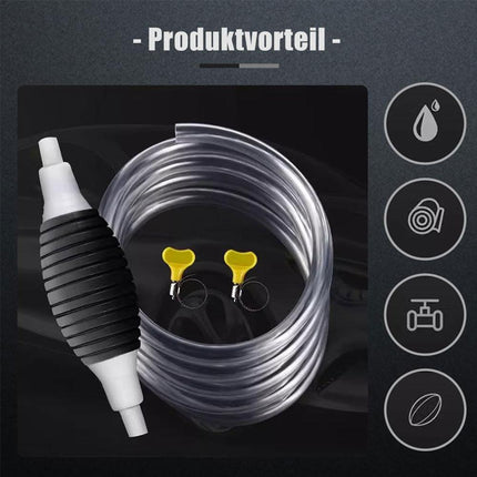 Universal Car Fuel Pump Hand Gas Oil Pump Manual Suction Pipe Pumping For Boat Liquid Petrol Tuning Fuel Gasoline Diesel Pump