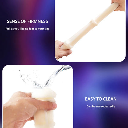 Realistic Vagina Anal Oral Deep Throat Masturbation Cup Vacuum Sucking Soft Silicone Male Penis Glans Trainer Sex Toy for Men