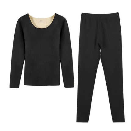 Women's Thermal Underwear Men Winter Clothes Seamless Thick Double Layer Warm Lingerie Women Thermal Clothing Set Woman 2 Pieces