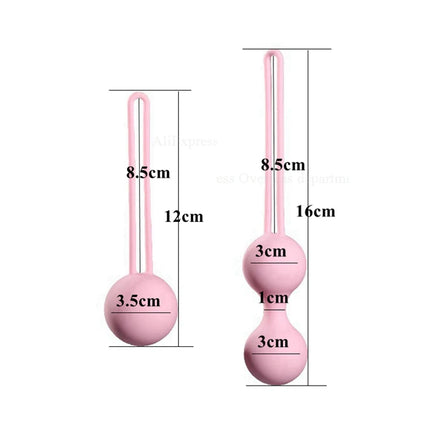 Set Safe Silicone Smart Ball Kegel Ball Ben Wa Ball Vagina Tighten Exercise Machine Vaginal Geisha Ball Sex Toys for Women