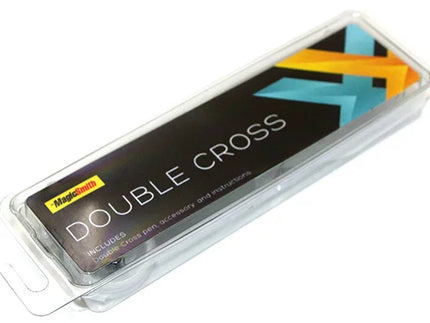 Double Cross (1 X Stamper + 1 Heart Stamper) Magic Tricks Ink Vanishes Magia Magician Close Up Illusions Gimmick Mentalism Prop