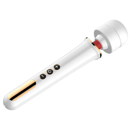 BLACKWOLF New 10 Speeds Magic Wand Massager Big Magic Wand Massage Stick AV Vibrators Sexy Clit Sex Toys for Women European plug