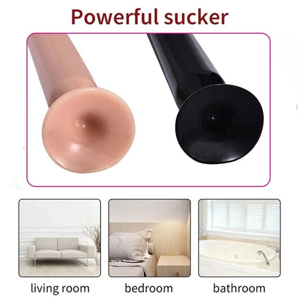 S/M/L Long Anal Plug Powerful Suction Cup G Spot Stimulator Anal Dildo Masturbation Man Woman Butt Plug Longest Dick Anal Toy