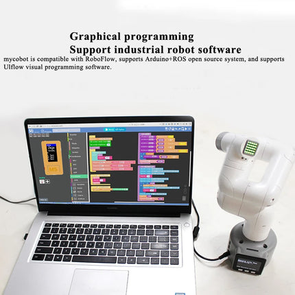 250g Load 6-Axis 6 DOF Mechanical Arm Claw Robot Maker Education Open Source And Modular Programming For Legos Ros Technology