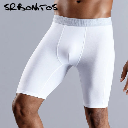 Long Leg Shorts Boxer Men’s Underwear Men Panties Men Underpants Boxershorts High Quality Natural Cotton Sexy
