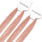 Rose Gold / 1mm 60cm 24inch